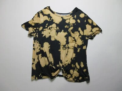 Camiseta No Boundaries Negro Hollín Multi Tie Dye Twist Bolsillo Frontal Juniors Talla XL Foto 1 de 4