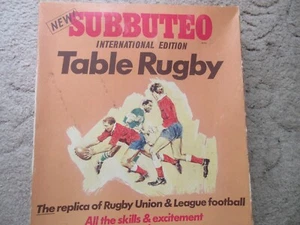 Subbuteo Rugby Accessories - Goal Posts - Balls - Scrummer - Players - Picture 1 of 14