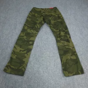 Jordan Craig camo Pants Mens 32x32 Regular Straight Chino Cotton Casual army - Picture 1 of 14