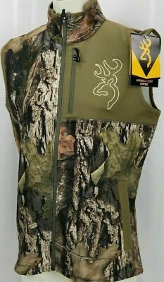 Women's Browning SZ XL Hells Canyon Mercury Hunting Vest Scent Control Mossy Oak - Image 1 of 4