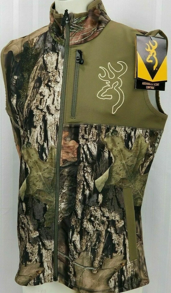 Women's Browning SZ XL Hells Canyon Mercury Hunting Vest Scent Control Mossy Oak - Image 1 of 4