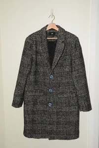 H&M Wool Blend Mens Coat Size 40R (175/100A) - Picture 1 of 9