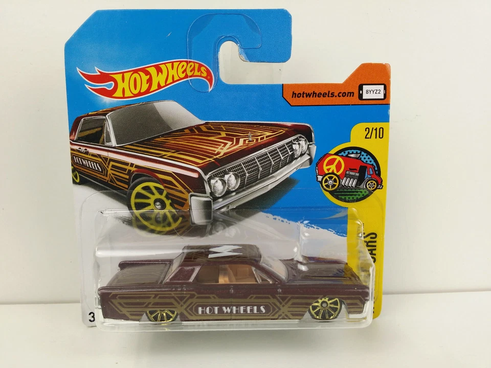 Auto Mattel Hot Wheels DTX89 Hw Art Cars - '64 Lincoln Continental - Immagine 1 di 1