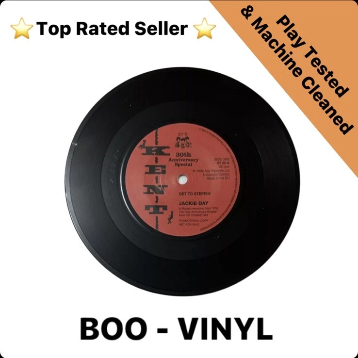 Jackie Day - Get To Steppin' Rare 30th Anniversary Special 7” Northern Soul EX - Bild 1 von 4
