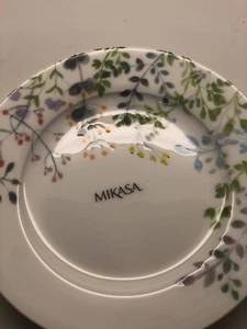 Mikasa Tivoli Garden Luncheon Salad Plates 9” (set of 4) New - Picture 1 of 2