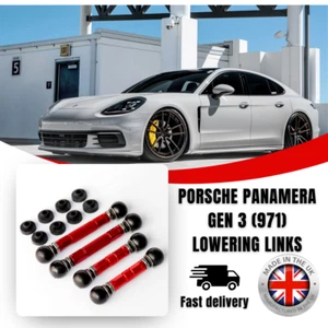 PORSCHE PANAMERA EVOLUTION LOWERING LINKS KIT 971 GEN 2 (PRECISION ADJUSTMENT) - Picture 1 of 15