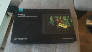 HUION Kamvas Pro 16 15,6 Zoll [Grafiktablet mit Stift und Zubehör]  - Bild 1 von 4
