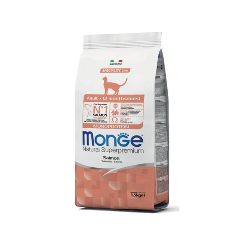 Monge cat adult salmone 1,5kg - Image 1 of 1