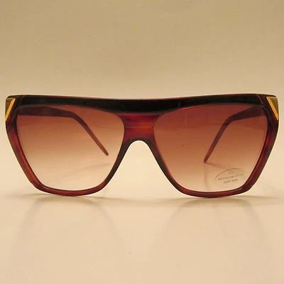 Guy Laroche GLS 800 Vintage Brown with Gold Accent Sunglasses   Made in Italy - Image 1 of 4