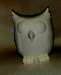 Ceramic bisque ready to paint Owl bank - Picture 1 of 2