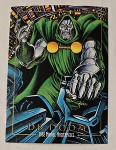 DR. DOOM 1992 SkyBox Marvel Masterpieces #26 Comic Book Super Villain Fantastic4 - Picture 1 of 3