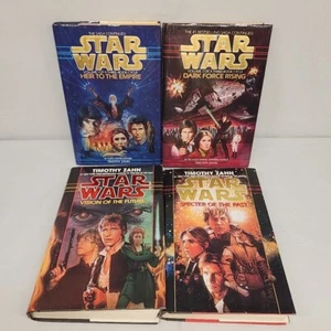 timothy zahn star wars hardcover books Lot Of 4 Three First Edition First Print  - Picture 1 of 21