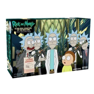 Rick and Morty Close Rick Counters of Rick Kind Deck Building Game 2 to 5 Player - Picture 1 of 1