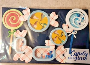 Premade Shaker Embellishment for DIY Embossing Scrapbook Cards NEW - Picture 1 of 1