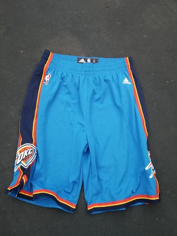 ADIDAS NBA Oaklahoma City Thunder L Game Basketball Shorts OKC Cover