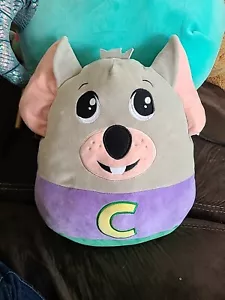 Chuck E Cheese Mouse Mascotte 13-14” Squishmallows 2019 Cuscino Peluche Giocattolo - Foto 1 di 7