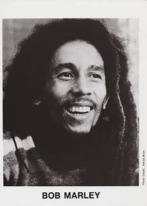 1980 Pressefoto jamaikanischer Reggae Rock Sänger Bob Marley - Bild 1 von 2