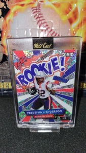 Treveyon Henderson 1/3 Rookies And Legends Wild Card Comix Rookies  - Picture 1 of 2