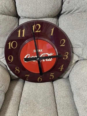 Coca Cola Clock - Image 1 of 4