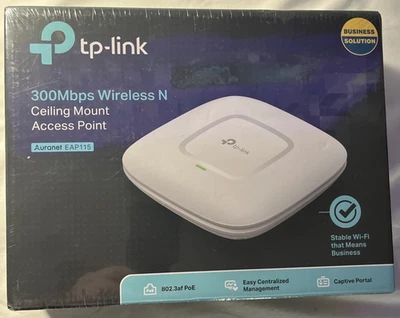 TP-LINK EAP110 300 Mbps Wireless N Ceiling Mount Access Point - Free Shipping - Image 1 of 3
