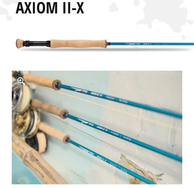 NUEVO $470 TFO TENEDOR DE TEMPLO OUTFITTERS AXIOM II -X 9' #12 PESO CAÑA MOSCA - CIERRE Foto 1 de 4