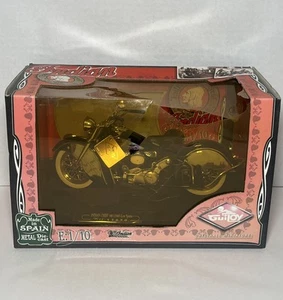 Guiloy 1/10 vintage 1948 Indian Chief 348 Diecast Motorcycle Model (Low Spirits) - Picture 1 of 24