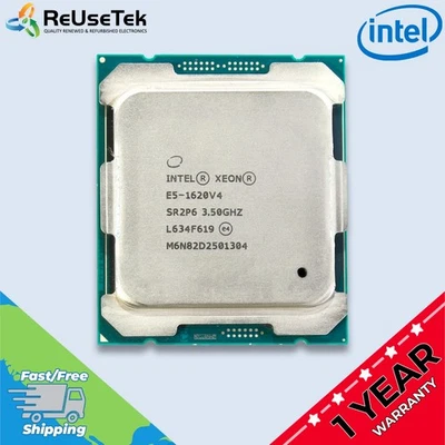 Intel Xeon E5-1620V4 | SR2P6 | 3.50GHz | 4 Core | LGA2011-3 | CPU Processor - Image 1 of 4