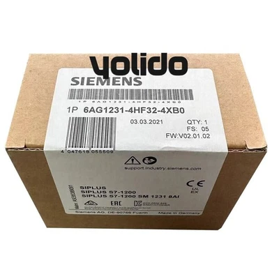 6AG1231-4HF32-4XB0 NEW SIEMENS 6AG1 231-4HF32-4XB0 SIPLUS S7-1200 SM 1231 8AI - Image 1 of 3