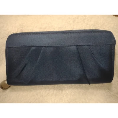 Travelon 防盗 RFID 阻断手风琴钱包海军蓝 — 第 1/4 张图片