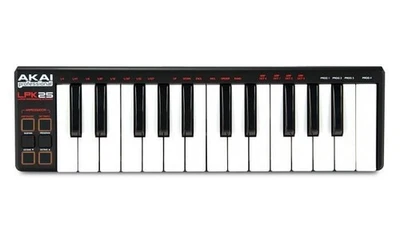 Akai Professional LPK25 Tastiera Controller Midi Portatile Usb Con 25 Tasti Sens - Immagine 1 di 4