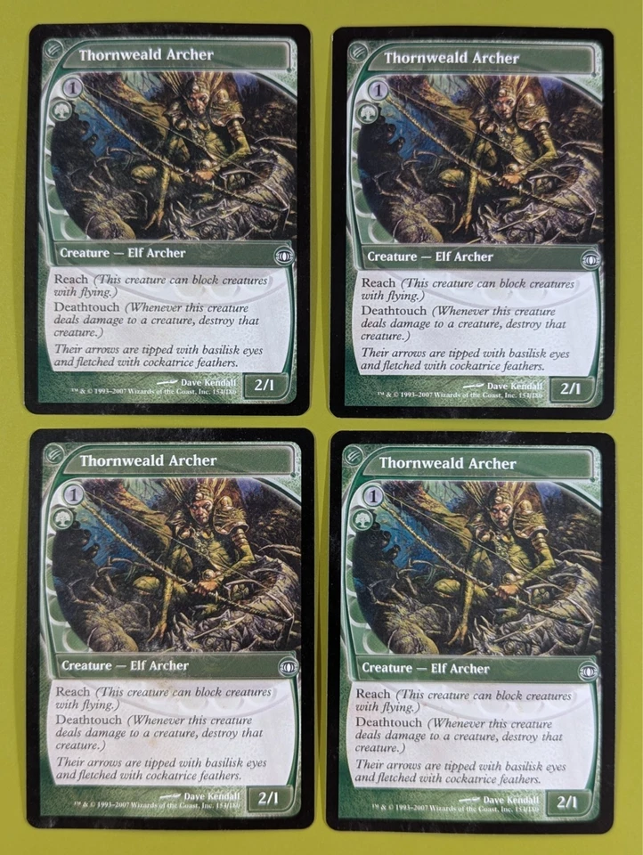 Thornweald Archer x4 Future Sight 4x Playset Magic the Gathering MTG - Image 1 of 1