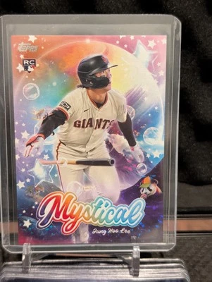 2024 Topps Update Baseball "Mystical" MYS-19 Jung Hoo Lee, San Francisco Giants - Image 1 of 2