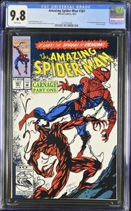 AMAZING SPIDER-MAN #360 CGC 9.8 WHITE 1ST FULL APP OF CARNAGE #4523820008 - Bild 1 von 2