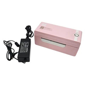 Jadens Pink Bluetooth Thermo Etikettendrucker mit Netzteil JD-268BT getestet - Bild 1 von 16
