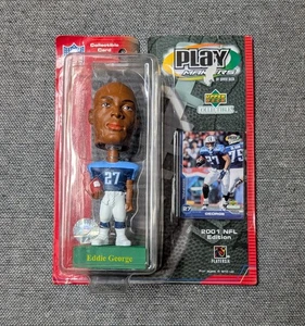 Eddie George Tennessee Titans Upperdeck Spielmacher Boppin Wackelkopf Neu im Karton - Bild 1 von 8