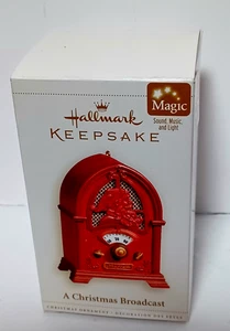 A Christmas Broadcast Christmas Ornament Hallmark Keepsake  Magic 2006 - Picture 1 of 6