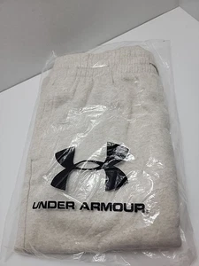 Under Armour Rival Fleece Jogginghose Damen - Beige - Größe L - Bild 1 von 4