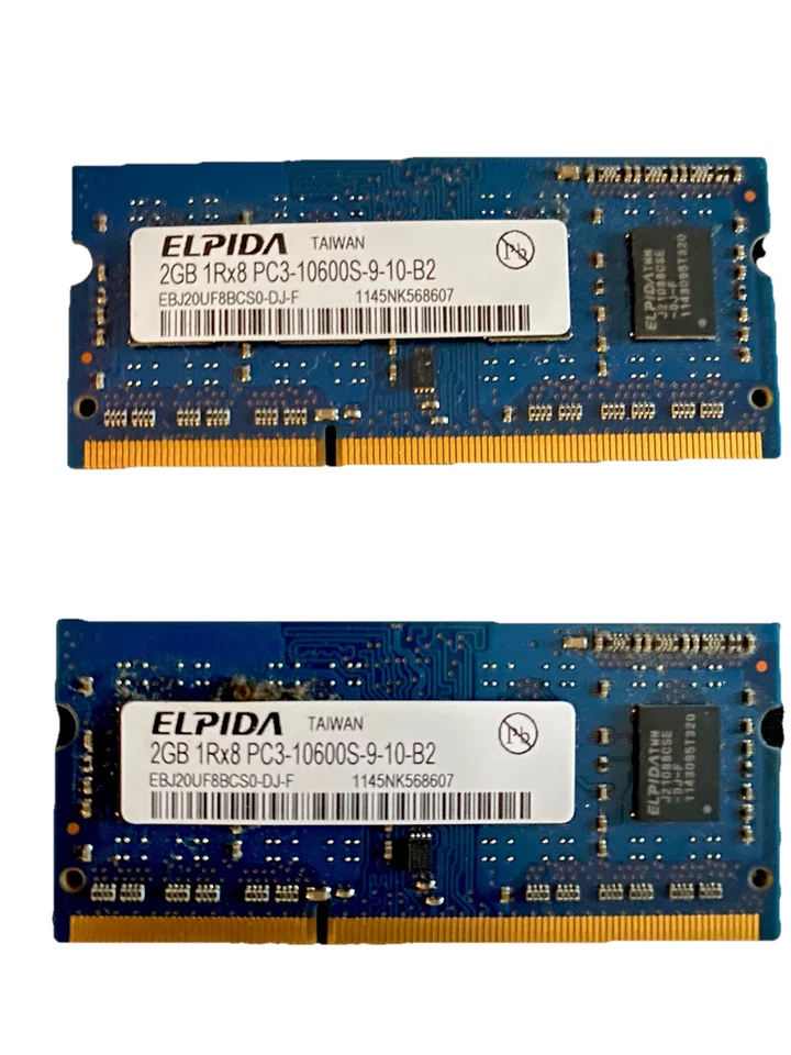 RAM IMAC DDR3 4 Gb (2gb+2gb) Elpida - Immagine 1 di 1