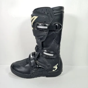 AlpineStars Tech 3 MX Black Motocross Boots Women's Size 8 - Picture 1 of 11