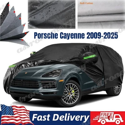 Weather 6 Layer Custom Fit Car Cover for 2009-2025 Porsche Cayenne NEW Foto 1 de 4
