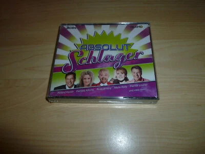 3 CDs Box - Absolut Schlager - Compilation Sampler : Roland Kasier ... - Neu OVP - Bild 1 von 2