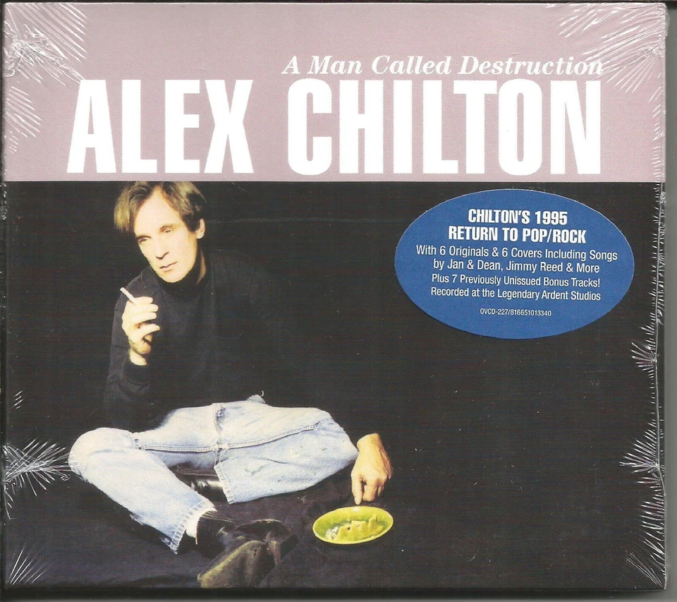 Box Tops Big Star ALEX CHILTON Man Called Destruction 7 UNRELEASED BONUS TRX CD - image 1 of 1