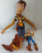 Disney Pixar Toy Story Talking Sheriff Woody 15” String Does NOT Talk + Bonus 
