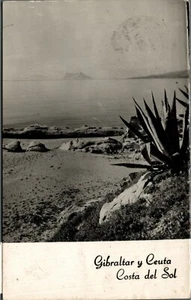 Gibraltar Costa del Sol Vintage RPPC B74 - Imagen 1 de 2