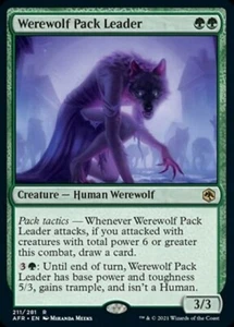 MTG - WEREWOLF PACK LEADER - Adventures (R) - Foto 1 di 1