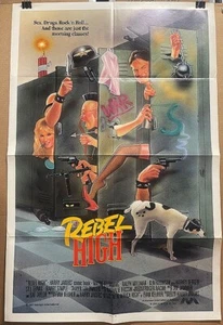REBEL HIGH! '87 SEX FARCE KULT KOMÖDIE ORIGINAL U.S. OS FILMPLAKAT - Bild 1 von 1