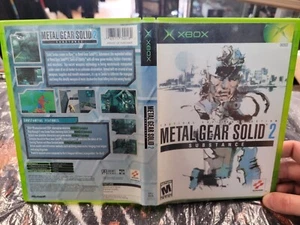 Metal Gear Solid 2 Substance Xbox en caja original ¡Envío gratuito en Canadá!!!!! - Imagen 1 de 3