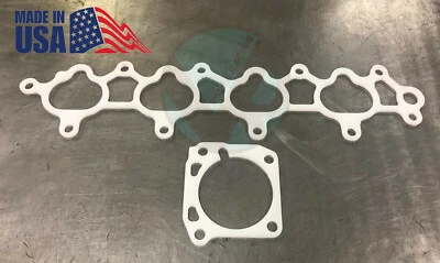 Junta de admisión térmica y carrocería del acelerador de 64 mm para Honda Prelude H22 DOHC VTEC 92-01 Foto 1 de 4