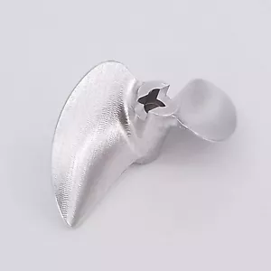 Elica barca radiocomandata 4mm 38mm 40mm 42mm 2 pale CNC Prop P1.4 per RC barca da corsa - Foto 1 di 31