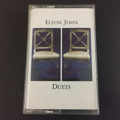 VINTAGE Elton John~Duets EN-5575 Cassette 1993 MCA TESTED — 第 1/3 张图片